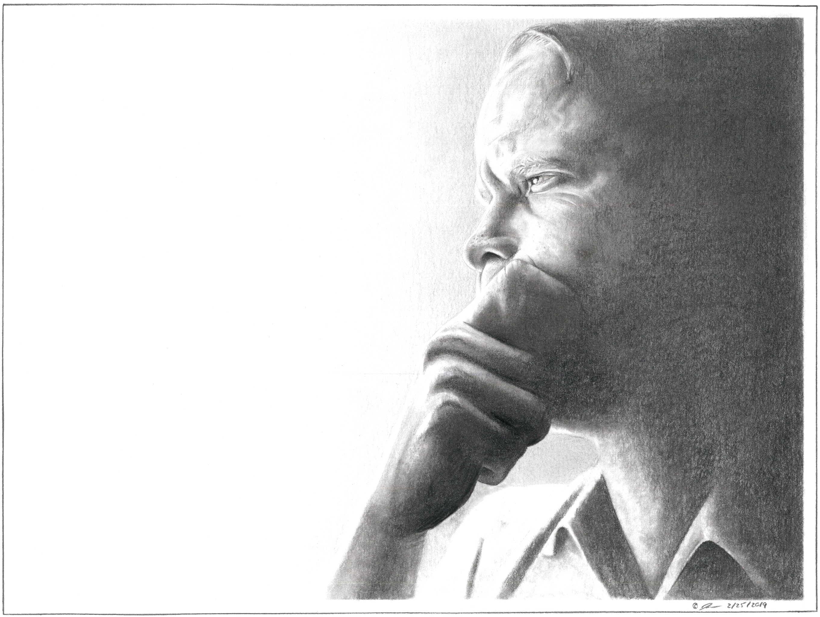 Pencil drawing the words 'Delightful Drawings Studio'